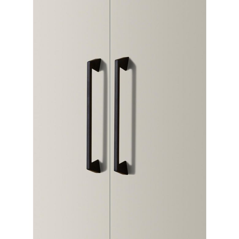 Porte de placard battant Tristan 1 vantail avec bâti - Lapeyre