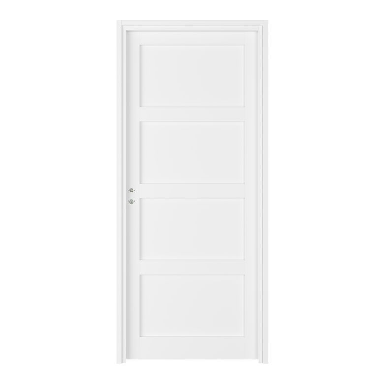 Bloc-porte ELEGANCE *** Laqué Blanc - Fin de chantier