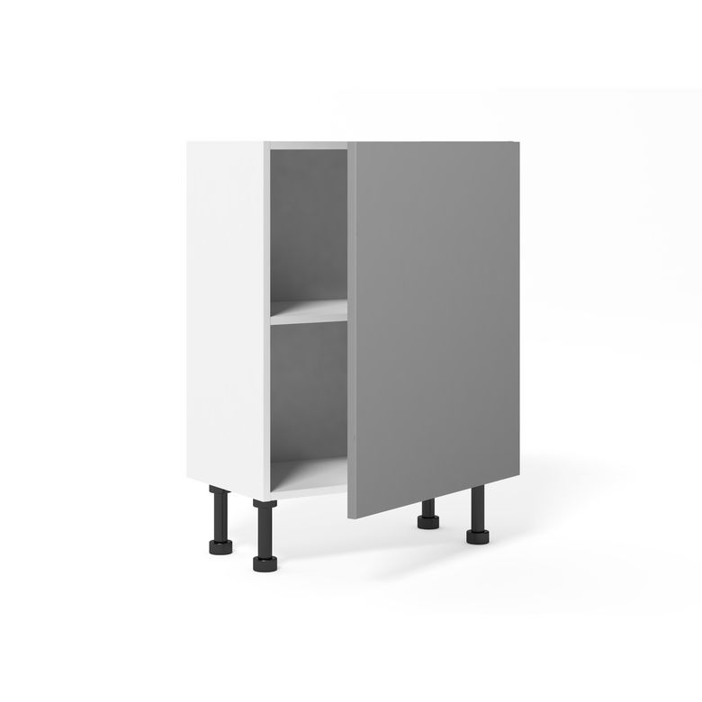 Meuble bas gain de place 1 porte, 1 tablette
