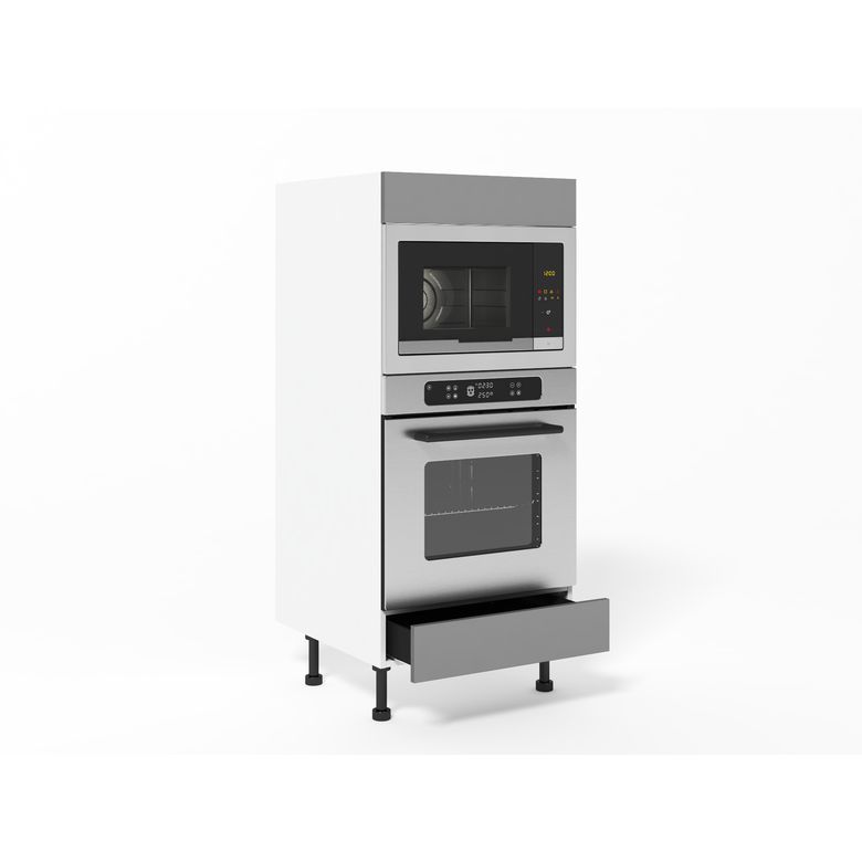 Demi-colonne pour four et micro-ondes encastrables