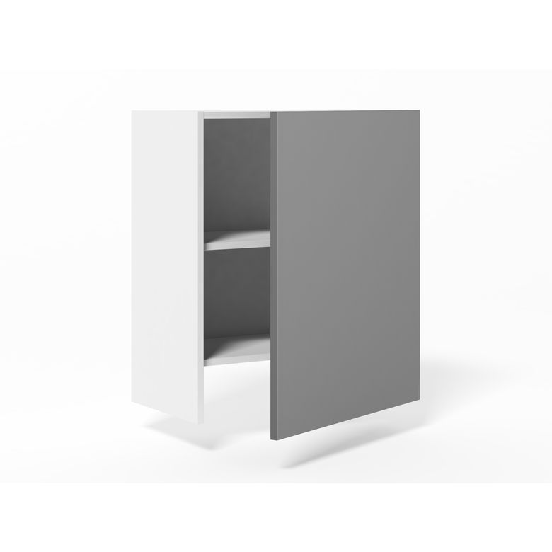 Meuble haut pour hotte tiroir 1 porte, 1 tablette