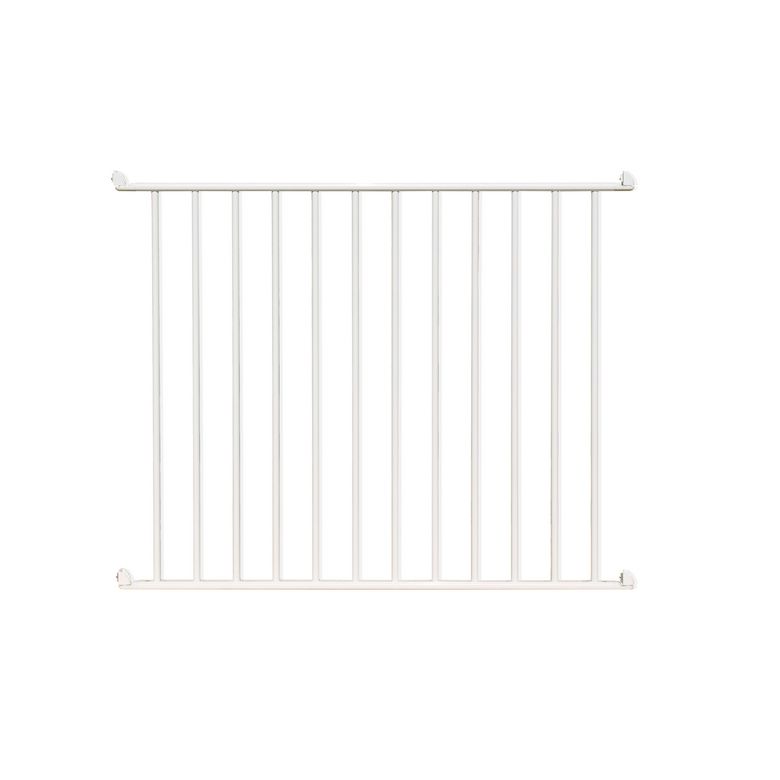 Barrière de piscine 1m JADE aluminium blanc RAL 9010B Main Image