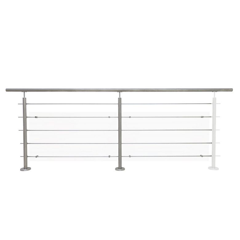Panneau de soubassement en verre synthétique pour balustrade Inoca-Lapeyre