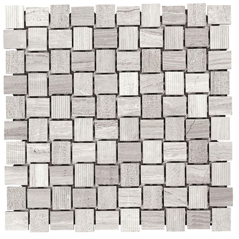 Carrelage mosaïque DEDICACE marbre 28 x 28 cm