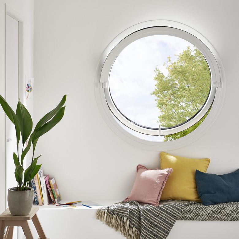 Œil-de-bœuf Excellence aluminium rond basculant - Fenêtres