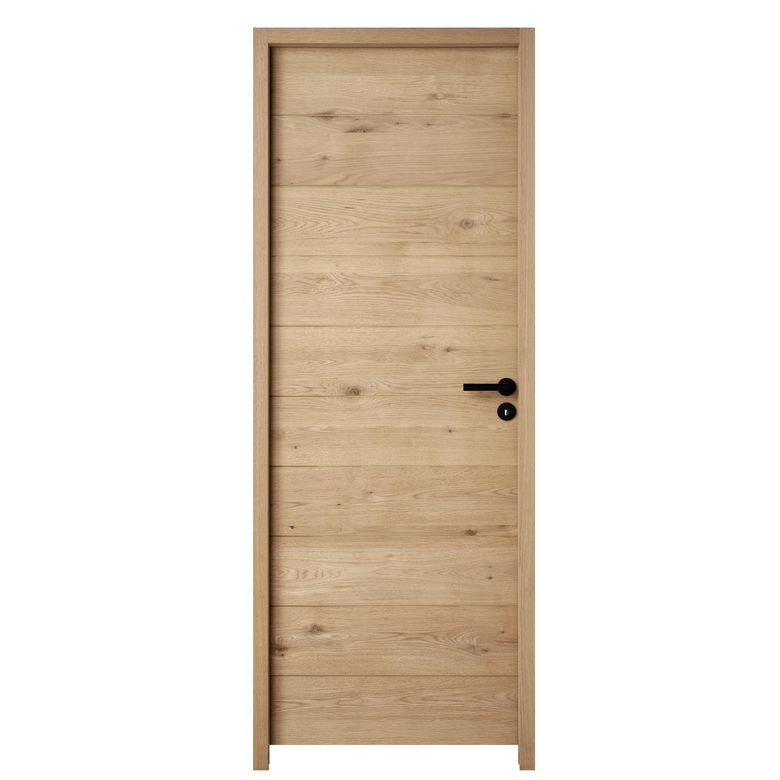 Bloc-porte NAIADE 2 chêne plaqué acoustique - Lapeyre