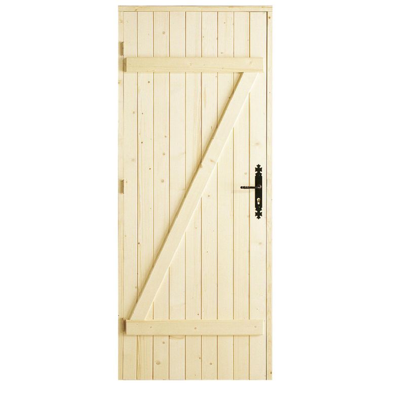 Porte de service Sapin N°28 - Portes