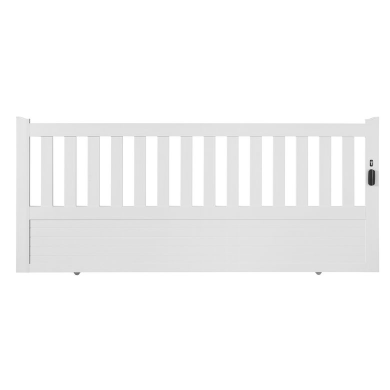 Portail coulissant PVC Brevin