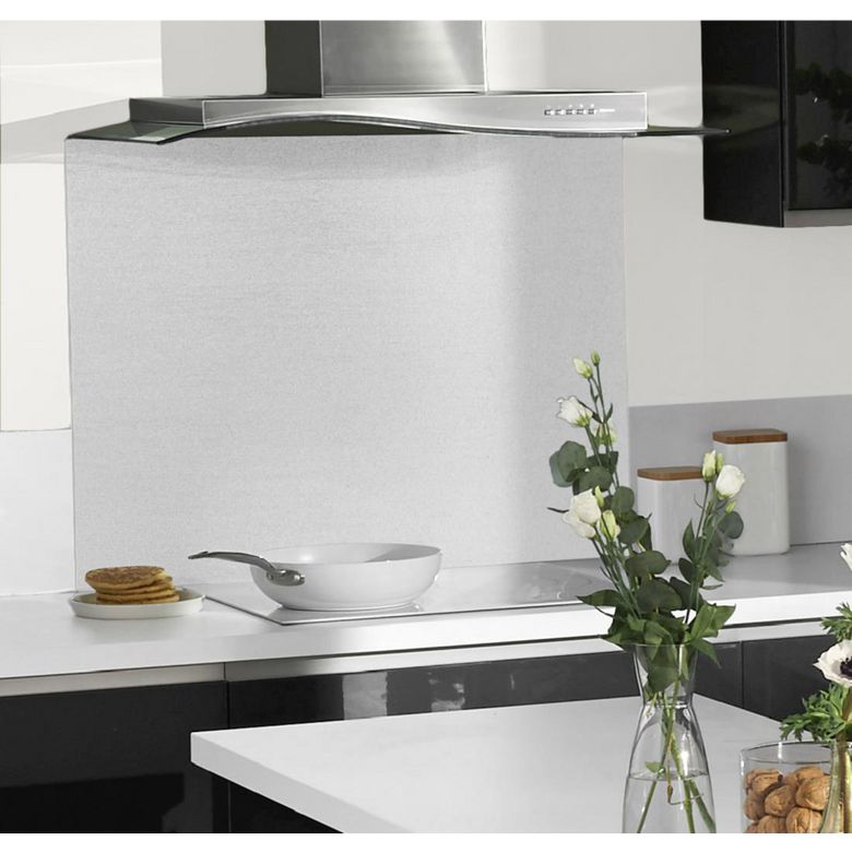 Fond de hotte en verre trempé