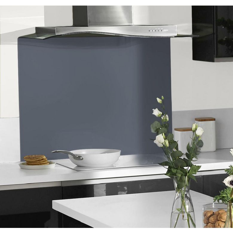 Fond de hotte en verre trempé