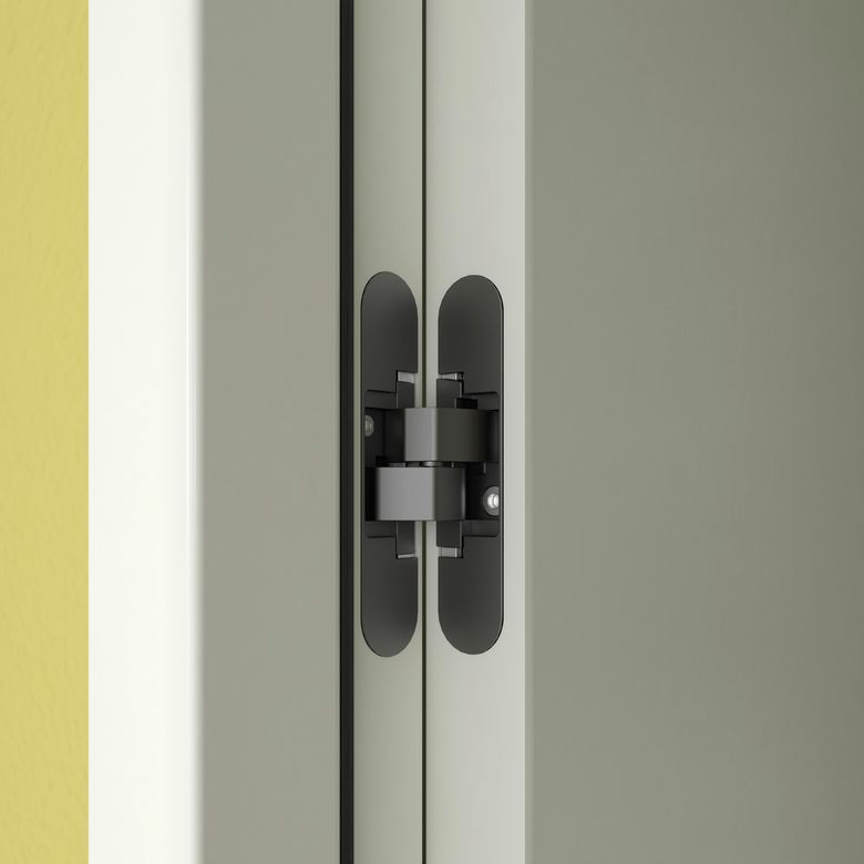 Bloc porte fin de chantier thermique blanc laqué ARCHE***|Lapeyre