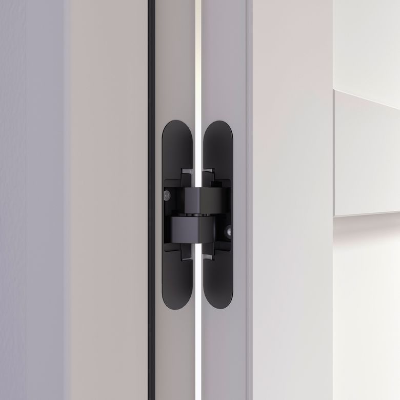 Bloc-porte fin de chantier blanc laqué ELEGANCE| Lapeyre