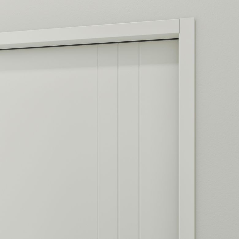 Bloc-porte thermique huisserie 90 blanc laqué LINE| Lapeyre