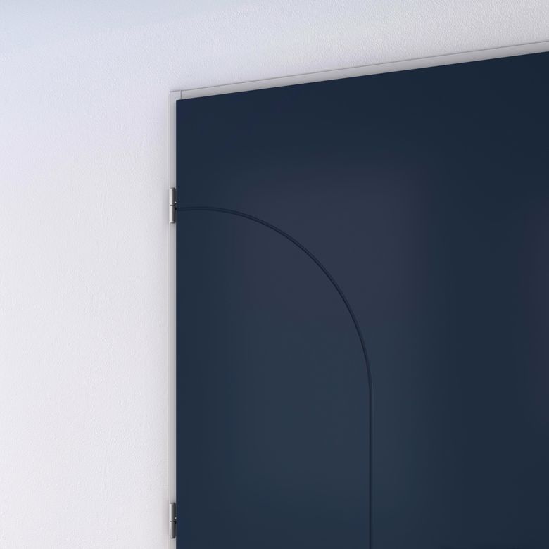Bloc porte thermique huisserie 90 prêt-à-peindre ARCHE ALVEO|Lapeyre