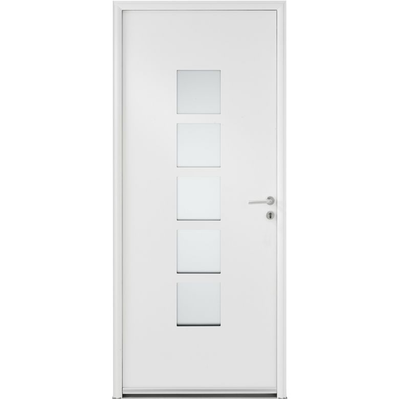 Porte d'entrée Loison Aluminium poignée Iris