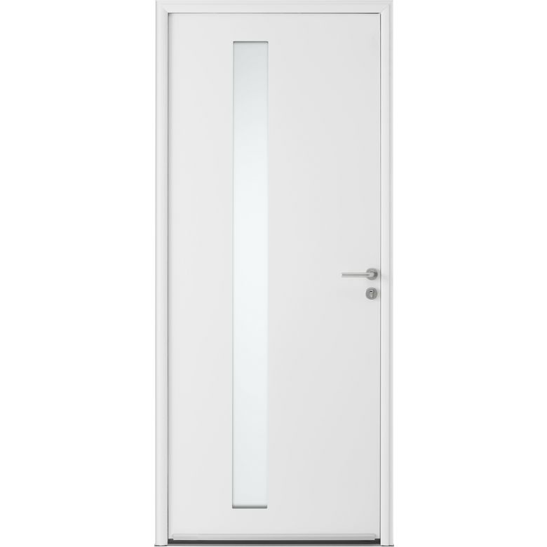 Porte d'entrée Sorbey Aluminium poignée Iris