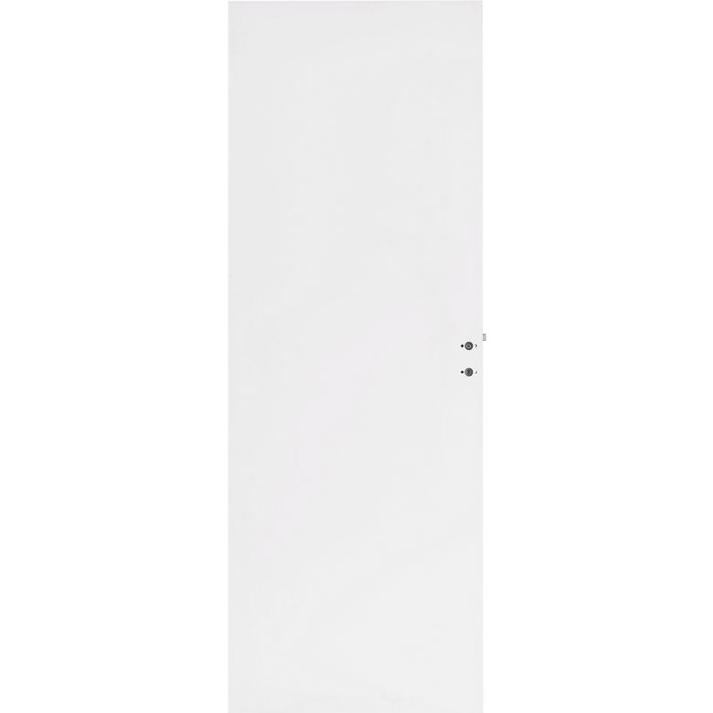 "Bloc porte acoustique laquée blanc à clé - Lapeyre"