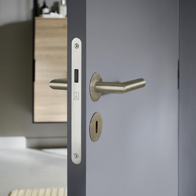 Bloc-porte huisserie invisible thermique prépeint - Portes