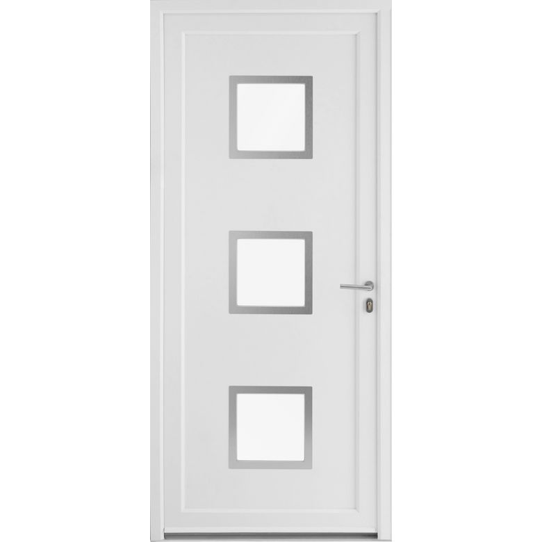 Porte d'entrée Lothey PVC - Portes