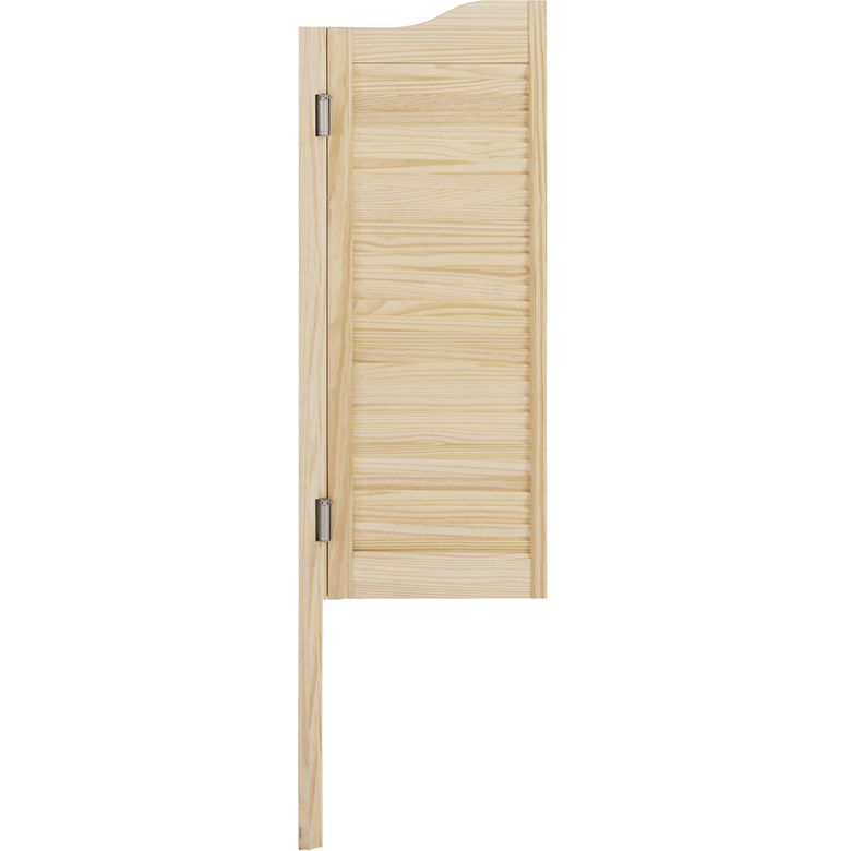 Porte en Pin Radiata SALOON ferrée 1 vantail H.107 x l.40 gauche Main Image