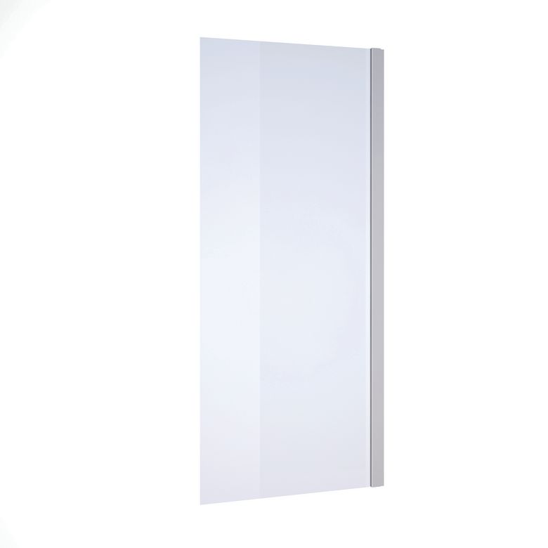 Paroi de retour OPURE H.200 x l.70 verre transparent Timeless chrome Main Image