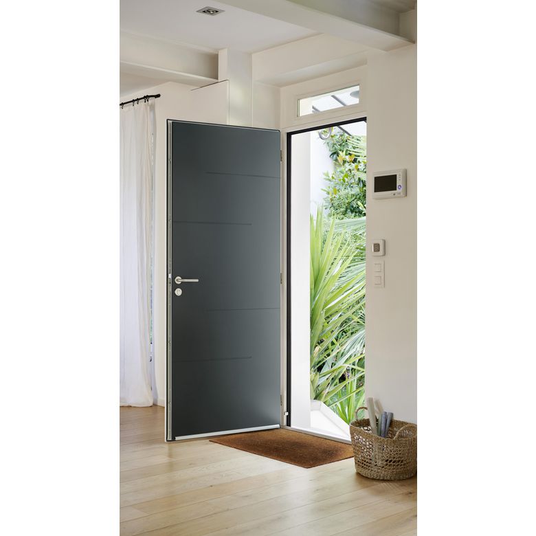 Porte d'entrée Lorry Aluminium poignée Iris - Portes