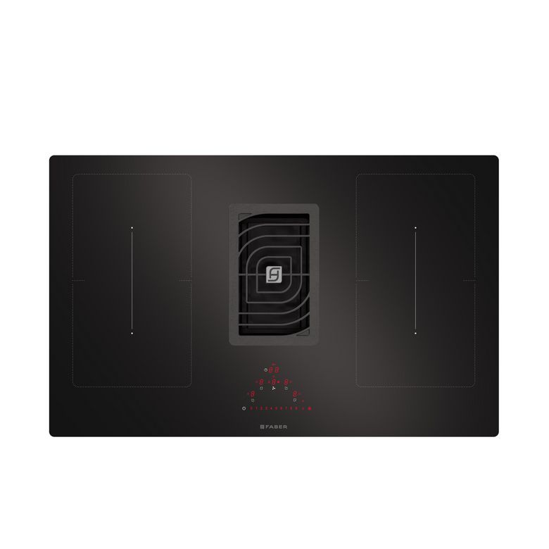 Table induction avec hotte int. Faber GALILEO SMART Main Image