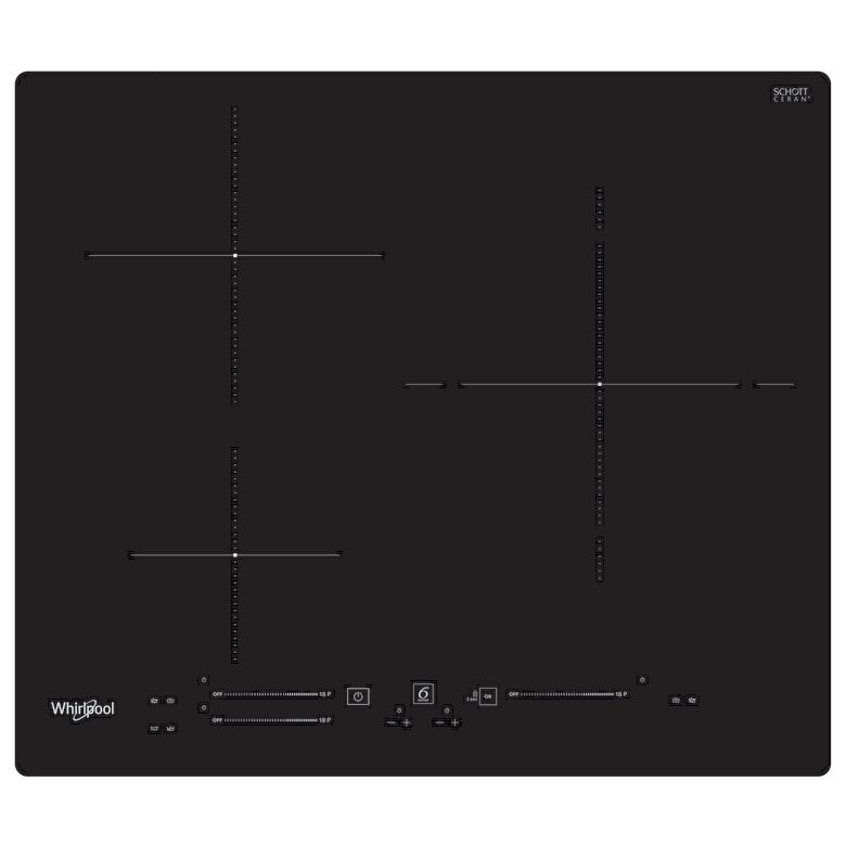 Table induction noir 3 foyers Whirlpool WSS3960NE Main Image