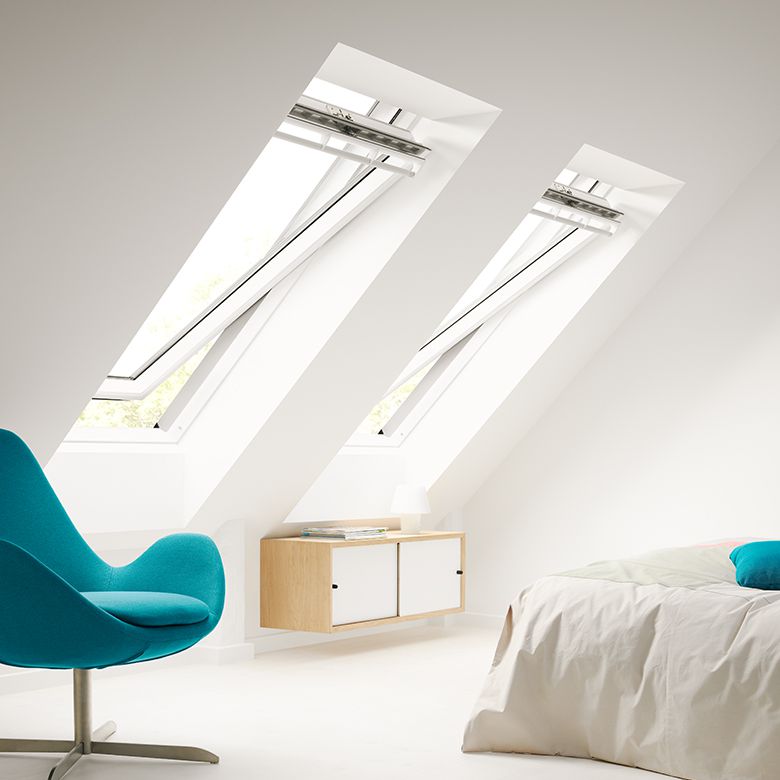 VELUX Tout Confort BLANC Ever Finish - Rotation - GGU 0057 CK02 Main Image