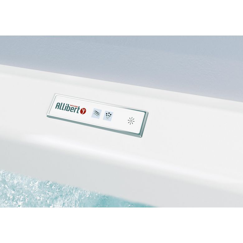 Baignoire balnéo droite BELINDA - Salle de bains
