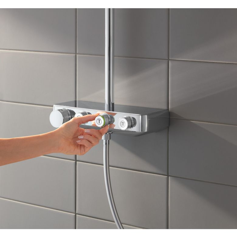 Colonne de douche thermostatique Euphoria smartcontrol