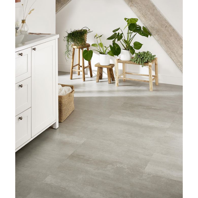 Sol vinyle PRIMO dalle gris clair botte de 1.860 m2 Main Image