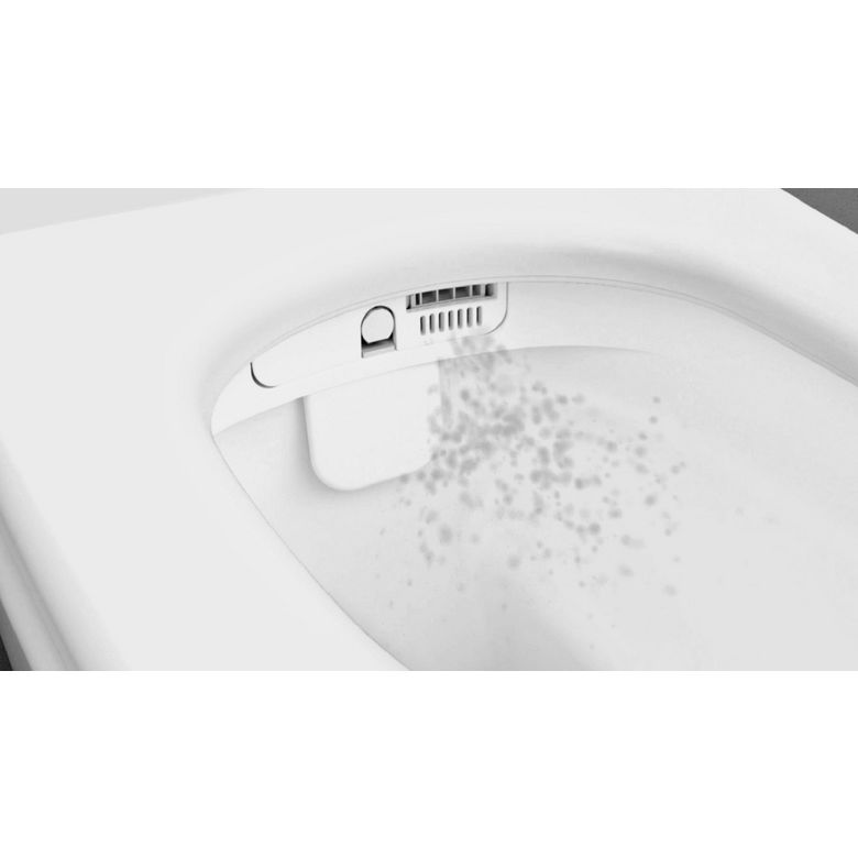 Cuvette wc suspendue lavante V-Care - Salle de bains