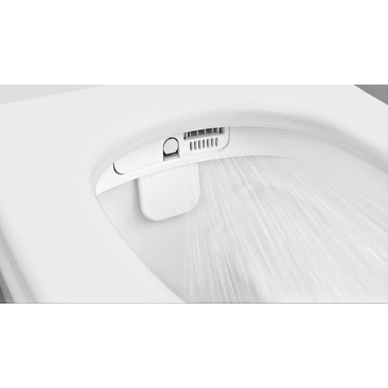 Cuvette wc suspendue lavante V-Care - Salle de bains