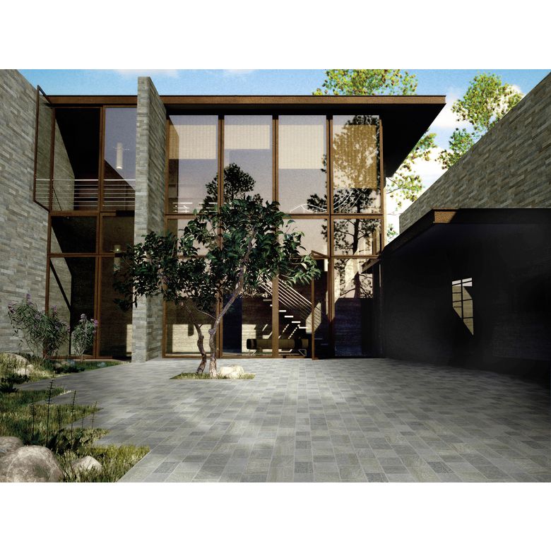 Carrelage FLORAC beige 34x34 ép.8.5mm aspect naturel Main Image