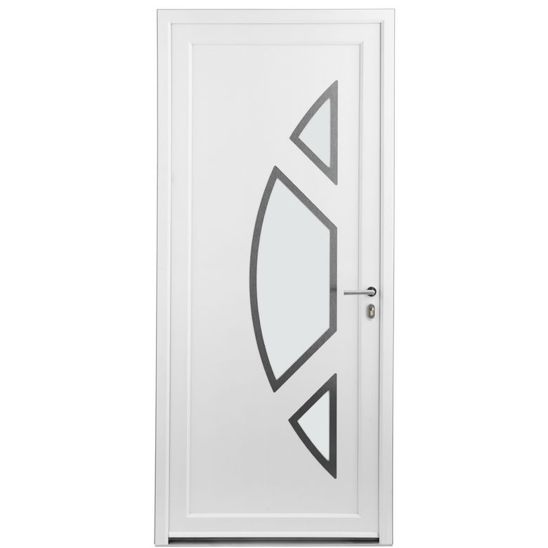 Porte d'entrée*** PVC MARENNES avec barillet H.215 x l.90 gauche Main Image
