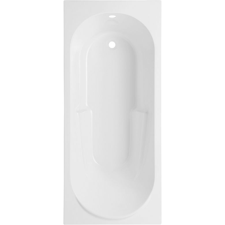 Baignoire OMAHA acrylique blanc L.120 x l.70 Main Image