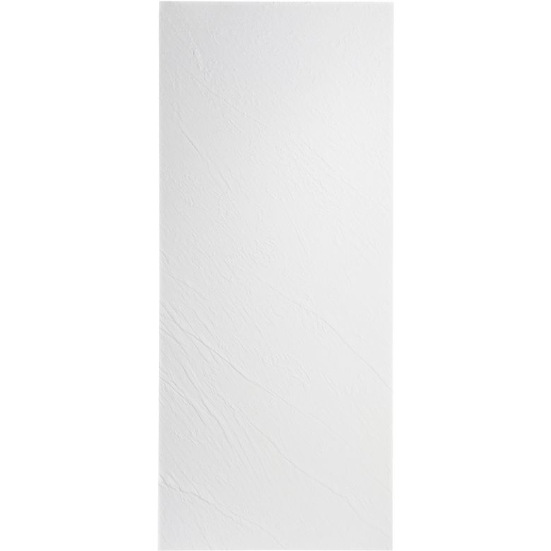 Panneau mural MAUI résine structuré blanc L.90 x H.210 recoupable Main Image