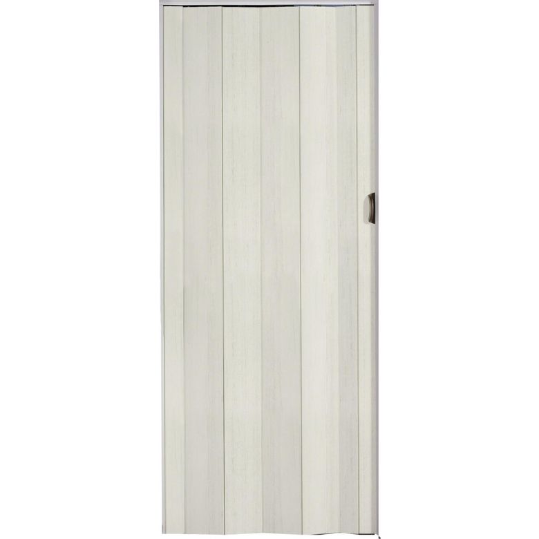 Portes extensibles UNA 1er prix chêne blanchi H.205 X l.84 Main Image