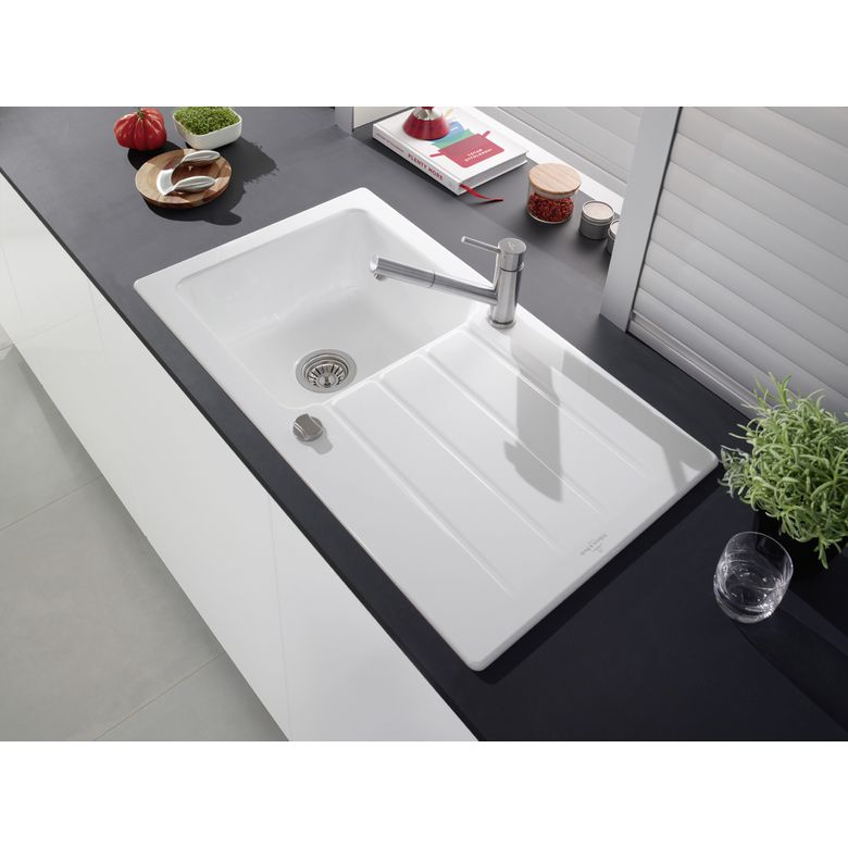 Evier à encastrer Villeroy & Boch Architectura céramique - Cuisine