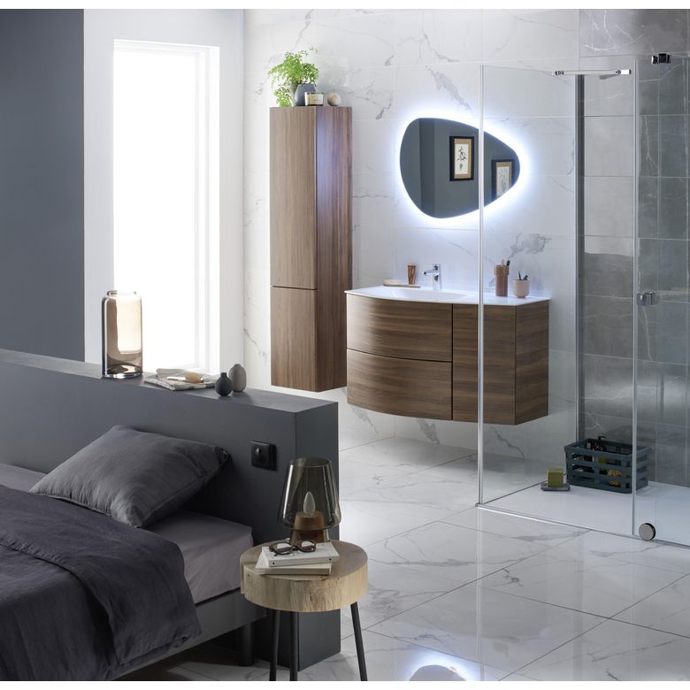 Miroir lumineux 80 cm GALILE
 - Salle de bains - Lapeyre