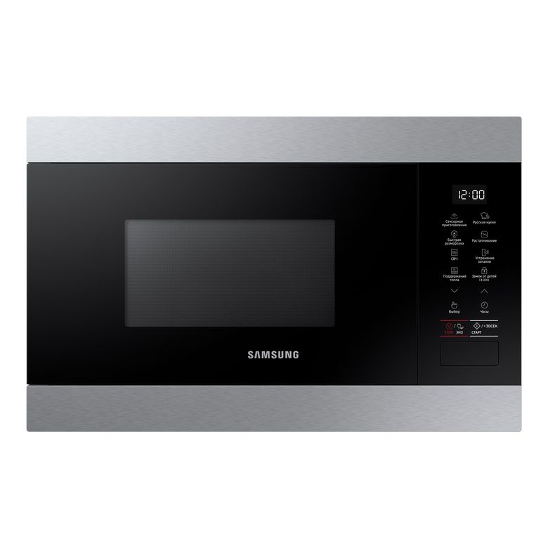Micro-ondes encastrable inox noir Samsung MS22M8274AT Main Image