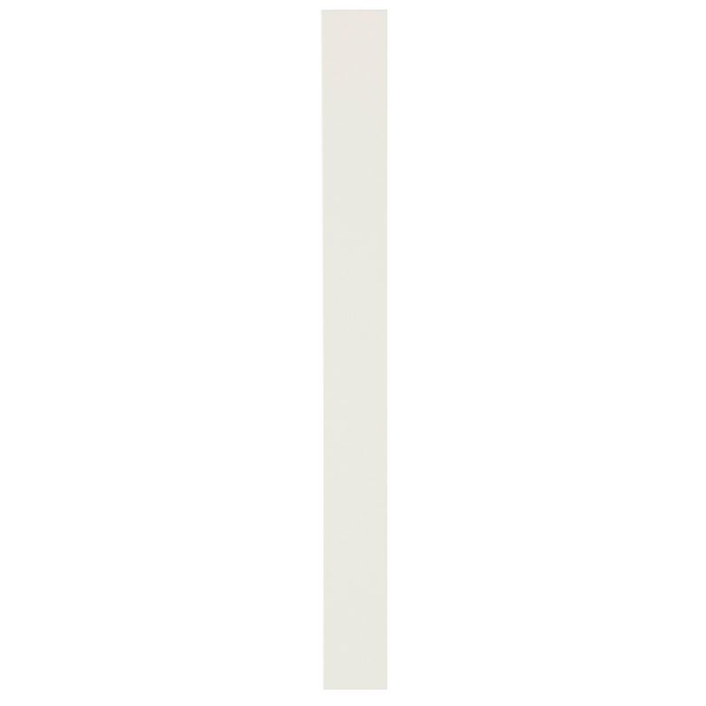Lot 2 Plats déco adhésifs 3M Blanc 9010 p/ verrière, cloison, porte L.30 x H.3cm Main Image