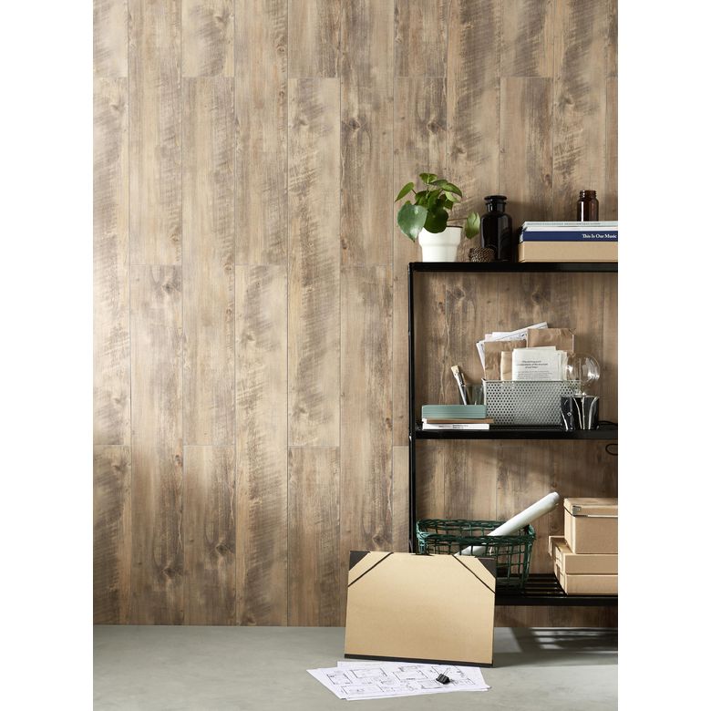 Lambris décoratif GX WALL LAME NATUREL PVC botte de 2.04 m2 Main Image
