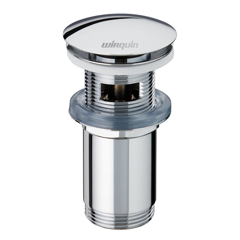 Bonde lavabo design Quick Clac H.10 avec trop plein version 2022 Main Image