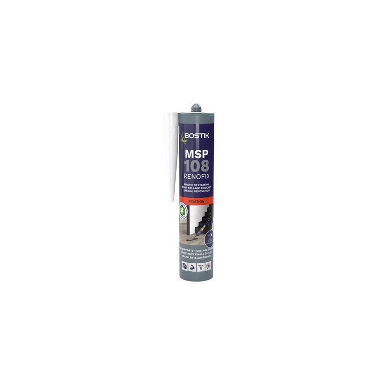 Mastic de fixation Bostik MSP 108 RENOFIX - Cartouche 290 ml