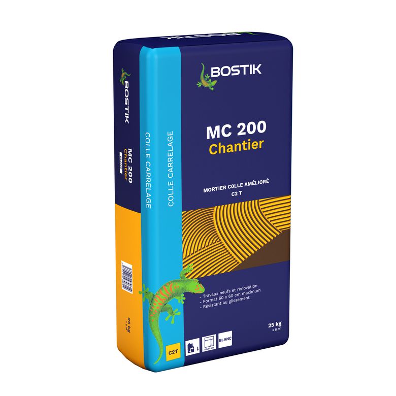 Mortier-colle Bostik MC 200 CHANTIER - 25 kg