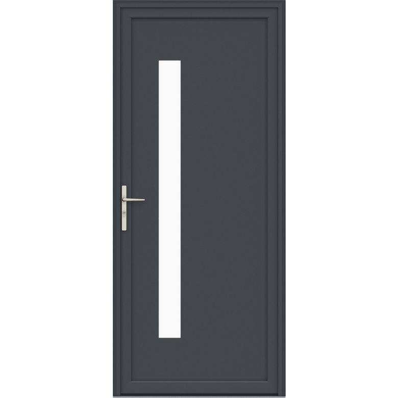 Porte d'entrée * AUDA aluminium 215 x 90