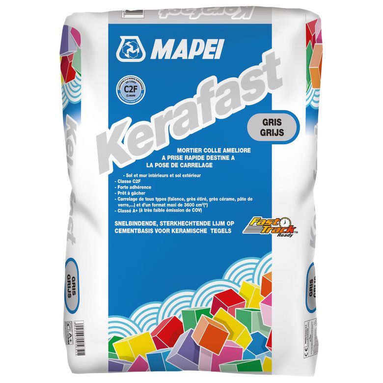 Mortier-colle Kerafast – Gris – Sac 25 kg