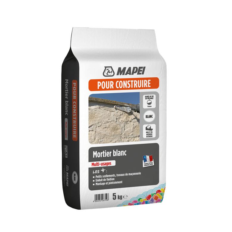 Mortier blanc 5 kg Main Image